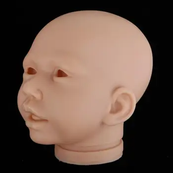 20–инчов Кукла Реборн На Поръчката – Неокрашенная Мека Силиконова Форма За Скулптура на Главата - Аксесоари За бебета Кукли 1