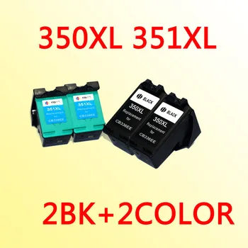 4 бр. мастило касета за принтер for350 350xl for351 351xl за 350 351 Photo Smart C5200 C5270 C5273 C5280 C5290 1