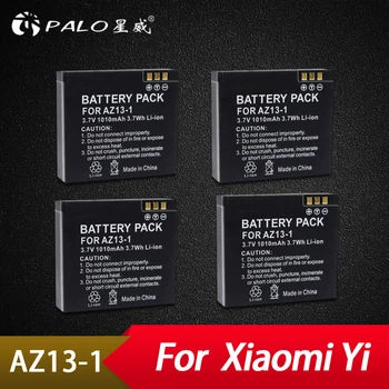Palo 4 бр. AZ13 AZ13-1 Акумулаторна Литиево-йонна батерия За екшън камери Xiaomi Yi 3,7 За спортна камера Xiaomiyi Аксесоари 1