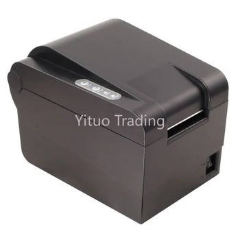 Баркод Принтер за етикети Термичен принтер за получаване или печат на етикети от 20 мм до 80 мм, Термален принтер за баркод автоматично почистване XP-370B