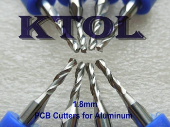 Бита КНК Алюминуме джолан муфа ножове ПКБ 1,8 мм филируя, внесен нож нож ПКБ твърди карбид вольфрамовой са станали твърди за алуминиева вырезывания 1