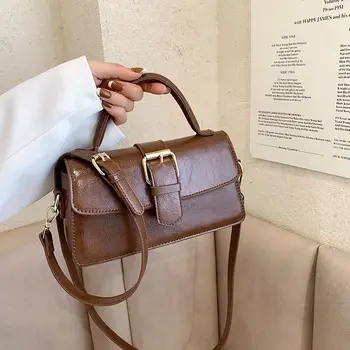 Купи онлайн Висококачествена имитативната чанта през рамо от изкуствена кожа за жени, класически чанта на открито за телефон, преносим луксозна дизайнерска чанта > Дамски чанти | www.lvi-eristysosmo.fi 11