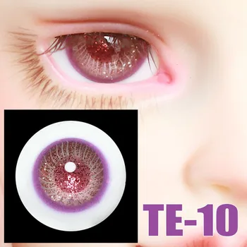 Очните ябълки кукли BJD очи с зернистыми очи 14 мм и 16 мм TE-10 за 1/6 1/4 1/3 BJD SD аксесоари за кукли на чичо си с една кутия 1
