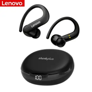 Слушалки Lenovo TWS Bluetooth 5,0 Безжични Спортни Слушалки С Ниска Игри Закъснение Слушалки С Дисплей Батерии Слушалки Със Сензорен контрол 1
