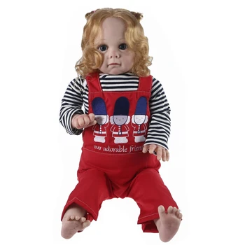 23 'Кукла за Прегръдки, Възстановената Реалистична Кукла за най-Малките Момичета, Прекрасна Реалистична Играчка с Отворени Очи, Подарък за Новородено 2
