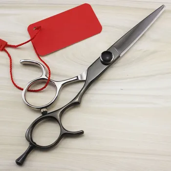 Престижна Професионална японски ножици 440c 5,5 инча за коса, комплект ножици за подстригване, фризьорски салон филировочные ножици, ножици, фризьорски ножици, 2
