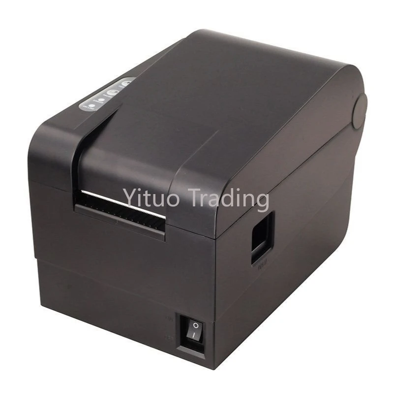 Баркод Принтер за етикети Термичен принтер за получаване или печат на етикети от 20 мм до 80 мм, Термален принтер за баркод автоматично почистване XP-370B Изображение 1