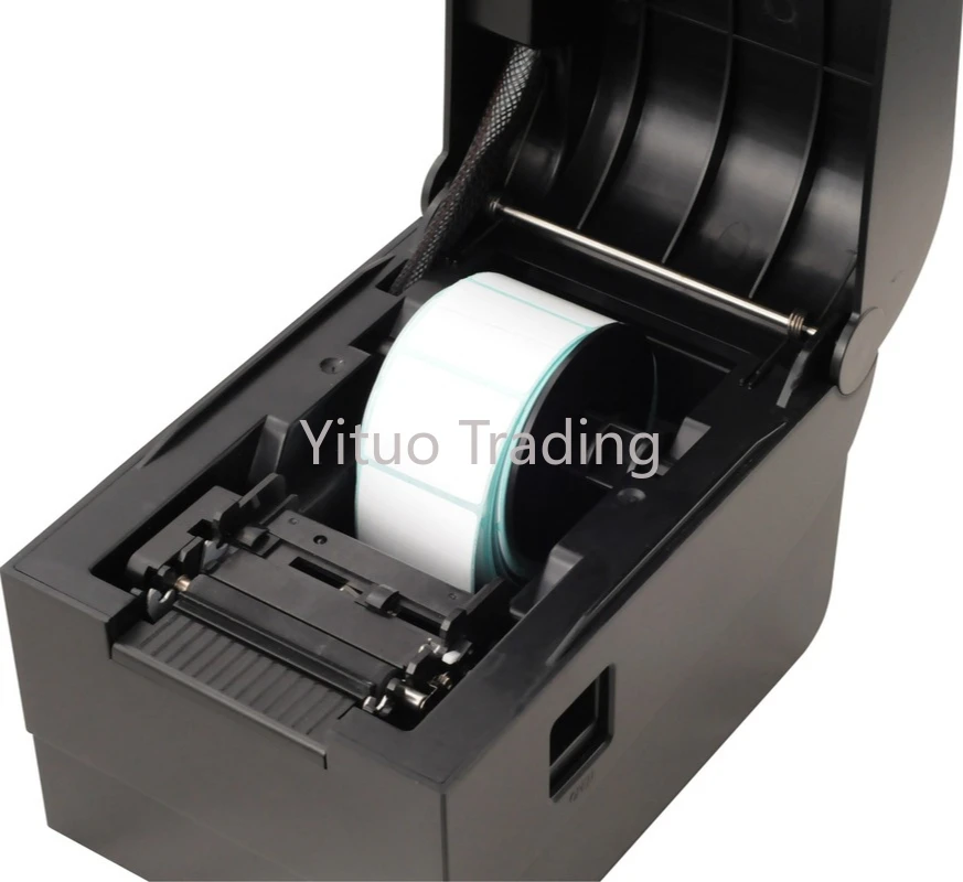 Баркод Принтер за етикети Термичен принтер за получаване или печат на етикети от 20 мм до 80 мм, Термален принтер за баркод автоматично почистване XP-370B Изображение 3