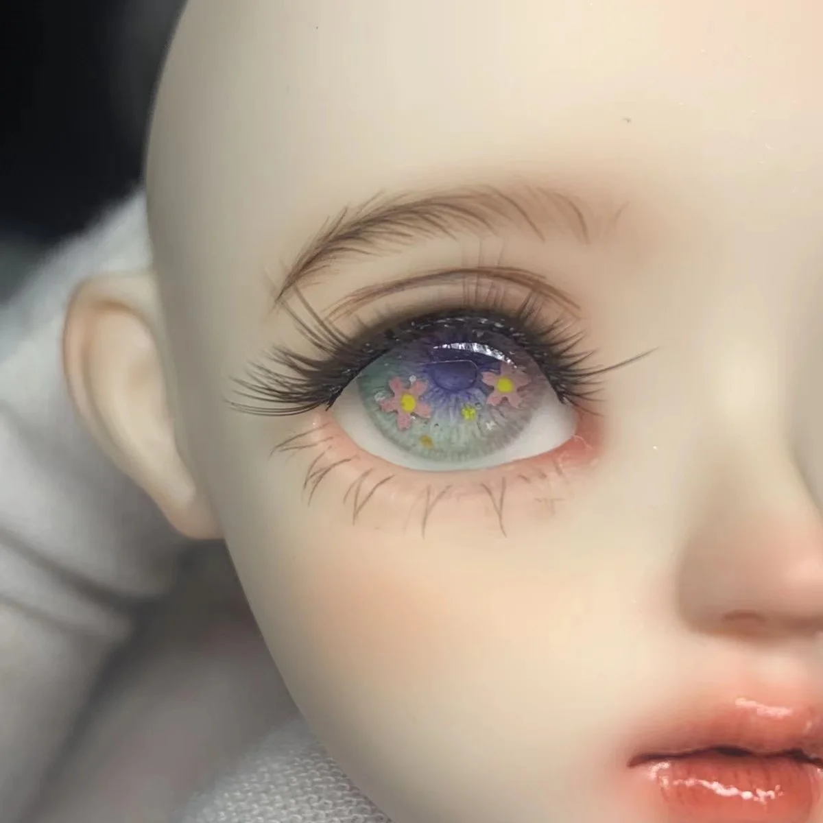 12 мм Гипсови Очите 1/4 1/3 BJD Куклени Очните Ябълки Аксесоари Изображение 4