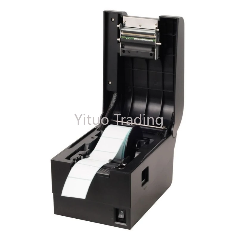 Баркод Принтер за етикети Термичен принтер за получаване или печат на етикети от 20 мм до 80 мм, Термален принтер за баркод автоматично почистване XP-370B Изображение 4